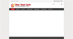 Desktop Screenshot of flyingtrepair.com